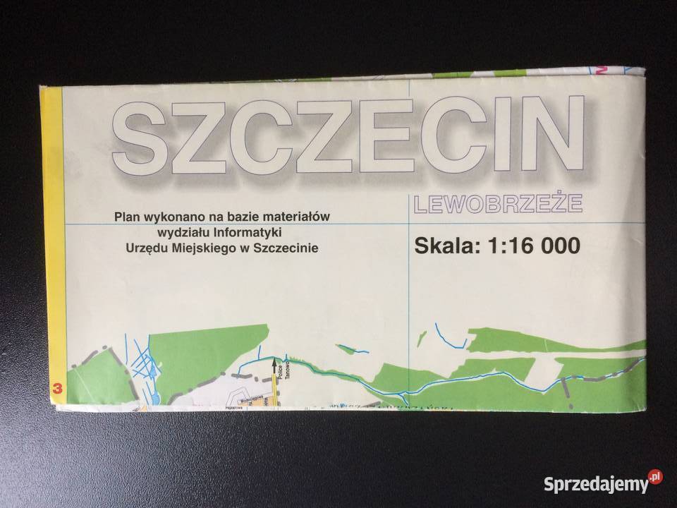 206 Plan Szczecina Z Lewobrzeżem zachodniopomorskie Szczecin