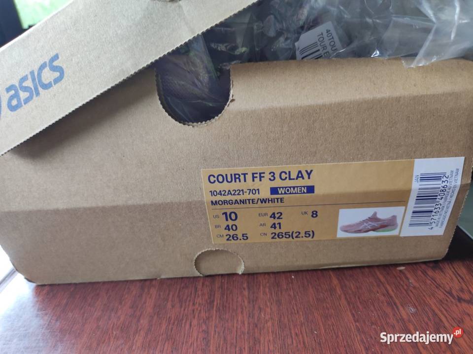 Asics Obuwie Tenisowe Court Ff 3 Clay rosa Kielce sprzedam