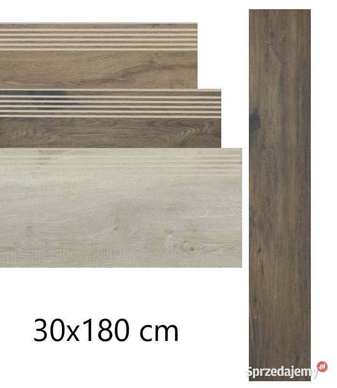 Stopnice gresowe drewno 3 KOLORY 30x180 nowość