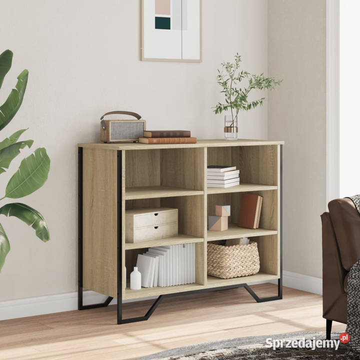 Szafka dąb sonoma 91x355x745 materiał Warszawa