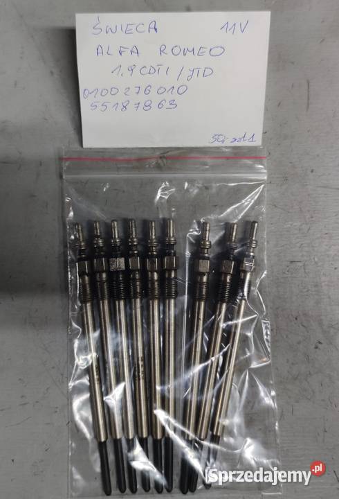 Świeca żarowa Alfa Romeo 19 CDTI JTD 0100276010 osobowe Suchedniów