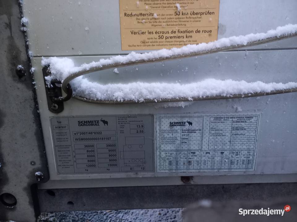 Schmitz 2013r Schmitz Cargobull Strzelce Opolskie