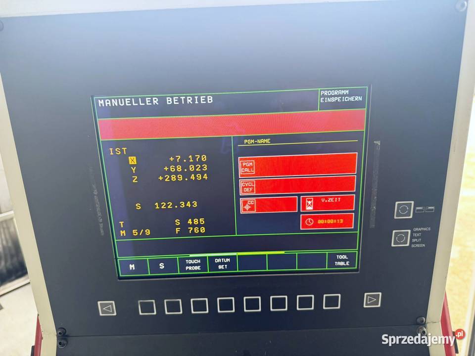 Frezarka CNC HERMLE UWF 900 E magazyn 32 z