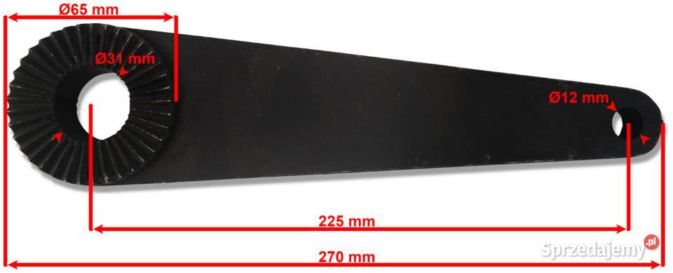 DŹWIGNIA HAMULCOWA HL 8011 0700 Do przyczep rolniczych kujawsko-pomorskie Solec Kujawski