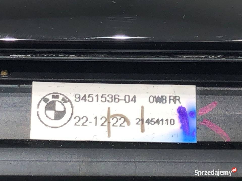 LISTWA ZGARNIAJĄCA TYŁ PRAWA BMW X1 U11 20222025