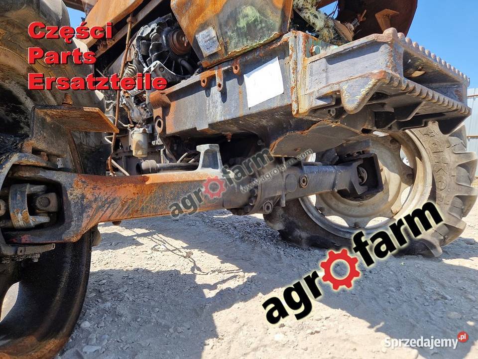 Deutz DX 630 części skrzynia biegów silnik oś Byków
