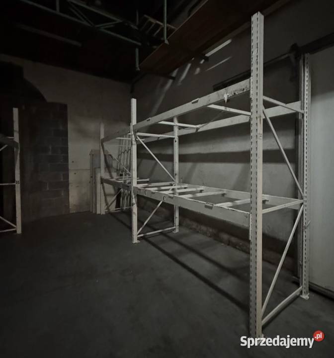 Regały magazynowe paletowe Warka sprzedam