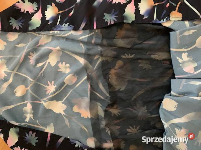 Spódnica S kolorowa we wzory rozrzerzana na Moda i Styl sprzedam