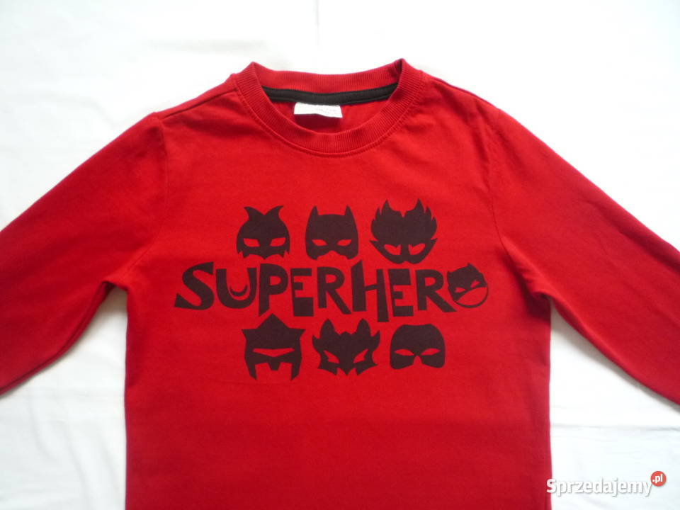 Nowa Coccodrillo 122 Bluzka Czerwona Batman zachodniopomorskie Szczecin