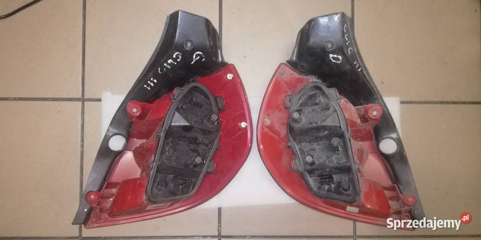 lampy tył komplet lewaprawa Renault Clio 3 r0509 Piotrków Trybunalski