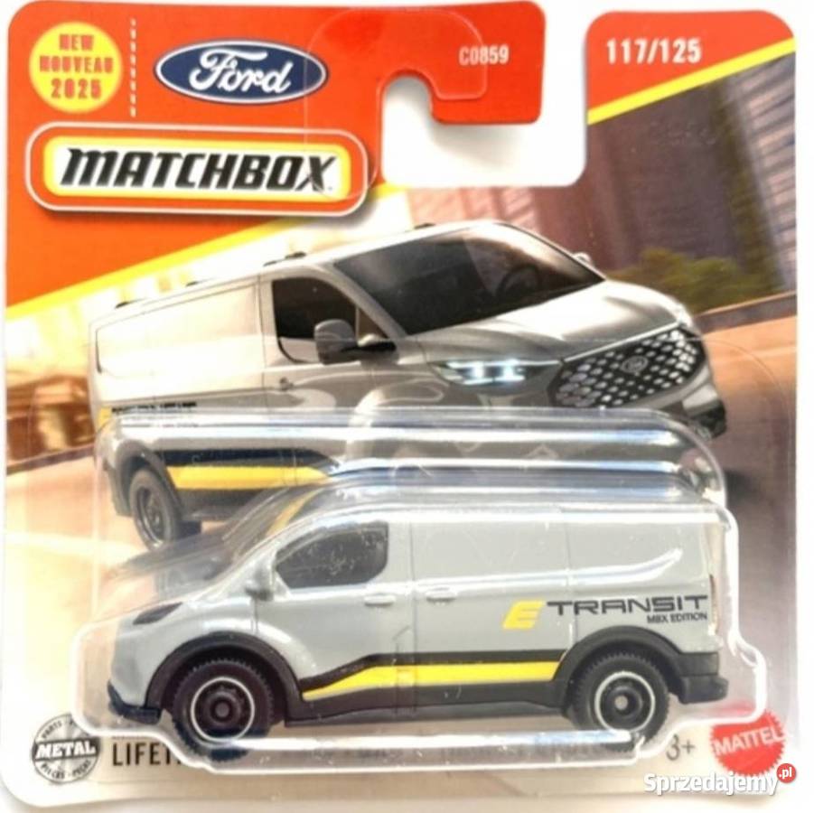 Matchbox 2023 Ford ETransit Custom 117125 model Szczecin