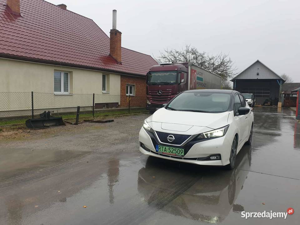 Nissan Leaf 40kwh NCONNECTA ogranicznik prędkości Trześń sprzedam