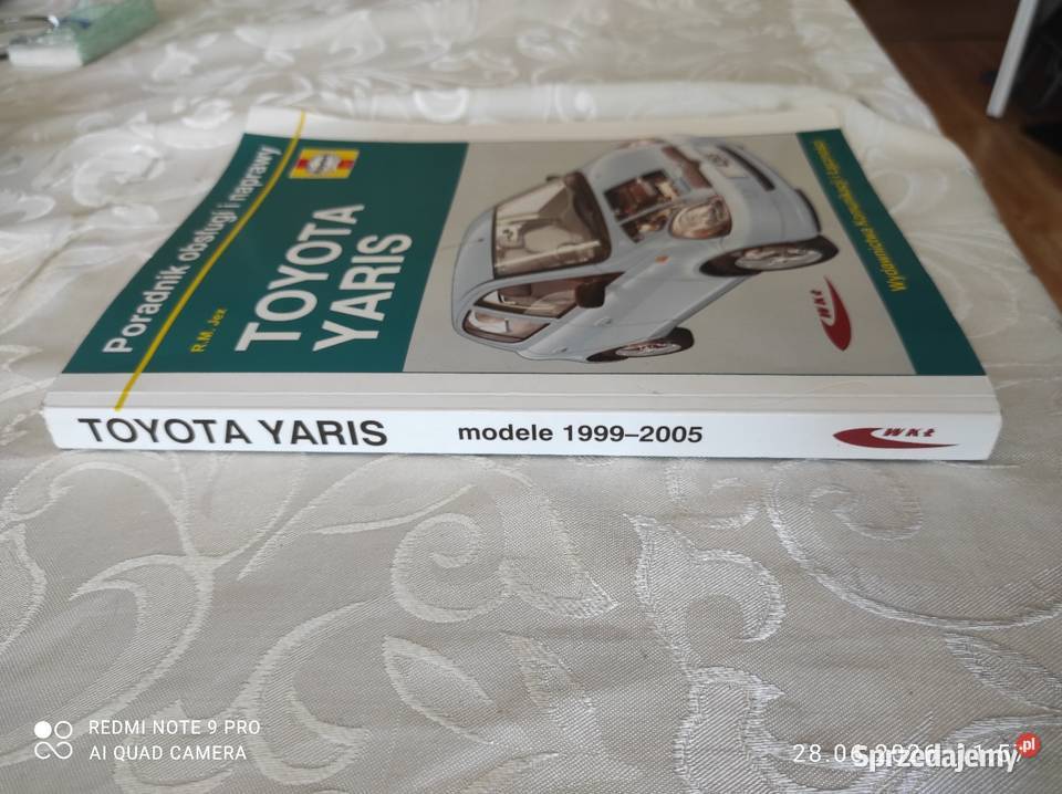 Naprawa toyota Yaris książka Motoryzacja Elbląg