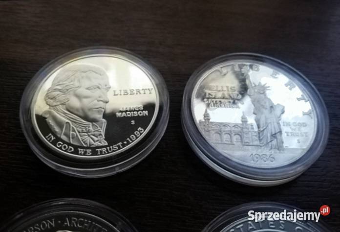 1 dolar USA srebro Madison Statua Wolności Opole