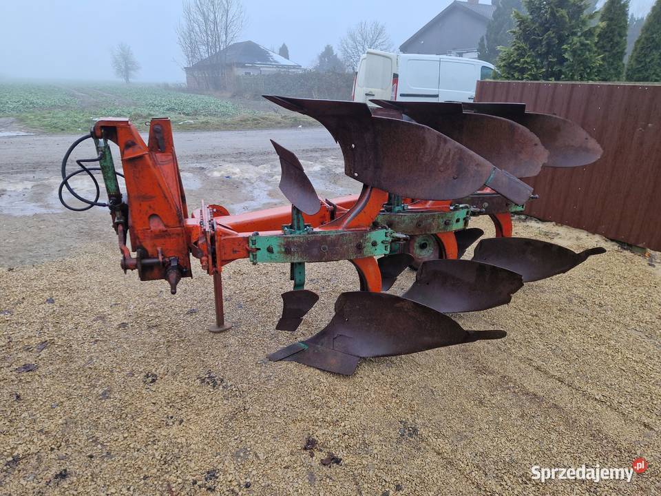 pług obrotowy Kverneland E1 3 skiby resor nieuszkodzony Zelów