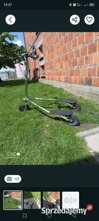 Trikke hulajnoga 3 kołowa duża Przyszowice