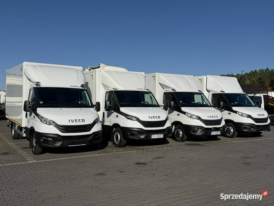 Iveco Daily 35C16 V Kontener Winda Na Bliźniaku biały sprzedam