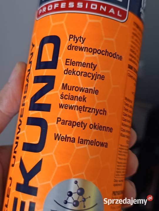 klej szybki pianoklej 60 sekund Poznań sprzedam