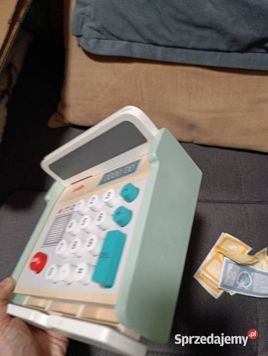drewniana zabawka a dokładniej pastelowa kasa Pozostałe wielkopolskie Poznań sprzedam