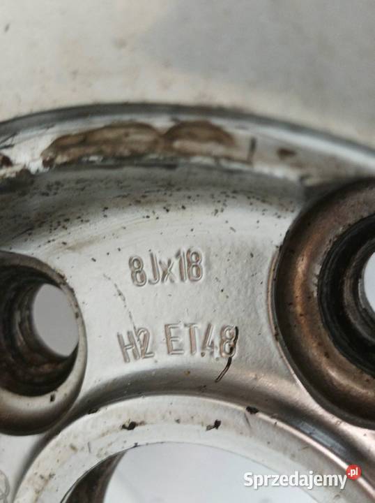 FELGA ALUMINIOWA R18 5X112 ET48 OC57MM 8JX18H2 świętokrzyskie