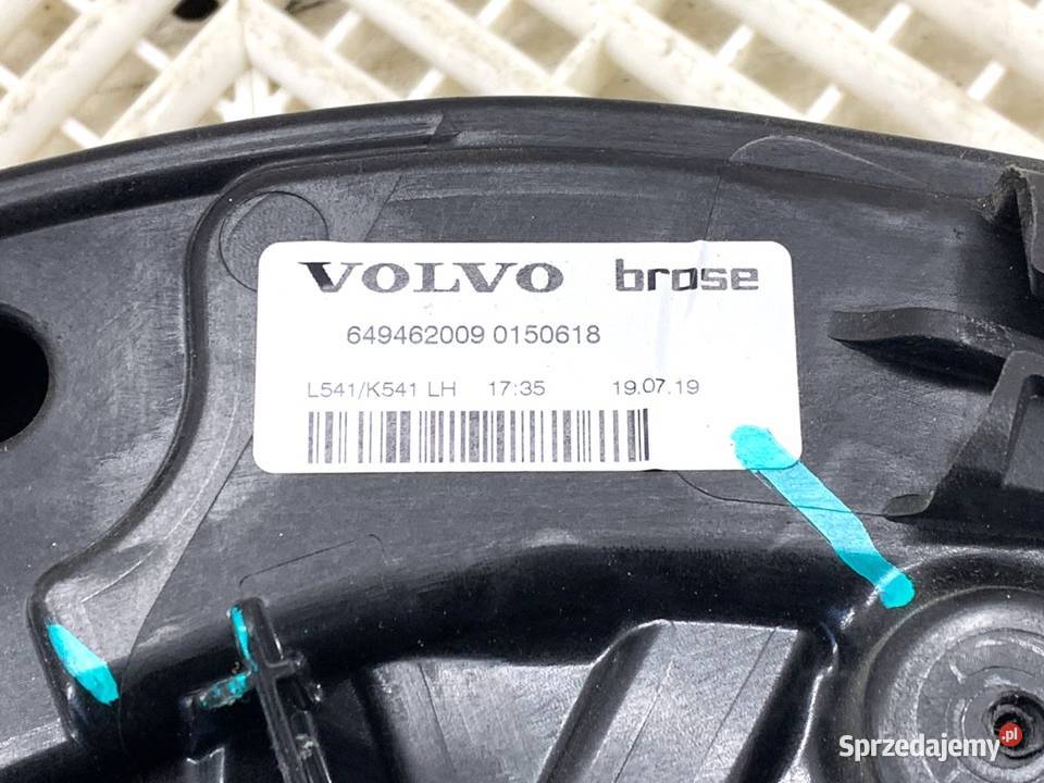 PODNOŚNIK SZYBY LEWY PRZÓD VOLVO S90 II 31674755