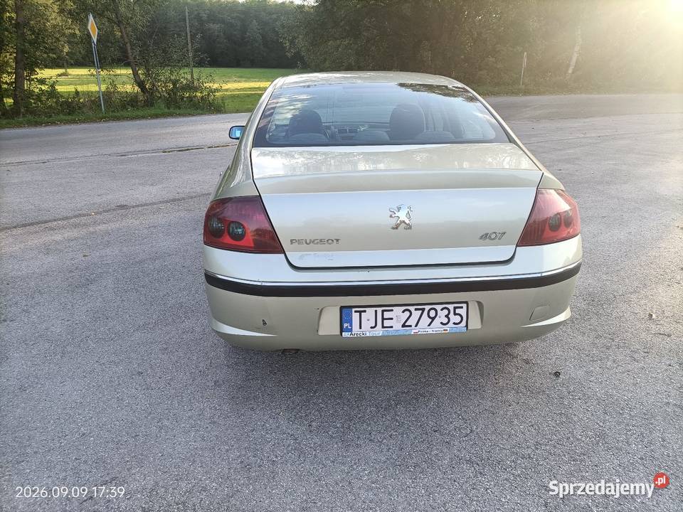 Sprzedam Peugeot 407 Krzcięcice