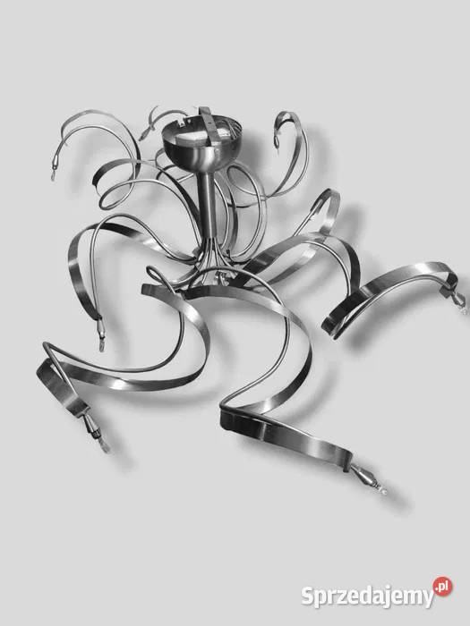 Lampa wisząca metalowa stylowa i funkcjonalna Wałcz