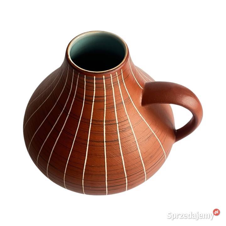 Ceramiczny wazon z uchem Gramann Keramik Niemcy sprzedam