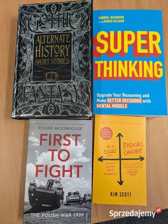 używane książki angielsku old books in very good Rzeszów