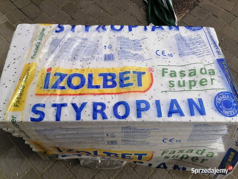 Styropian IZOLBET Fasada Super Grodzisk Mazowiecki
