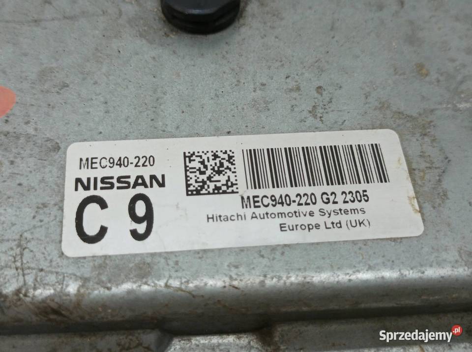STEROWNIK SILNIKA MEC940220 16 B 116 Nissan