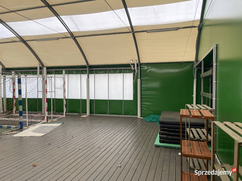 Syndyk sprzeda halę namiotową o wym ok 10x23m z