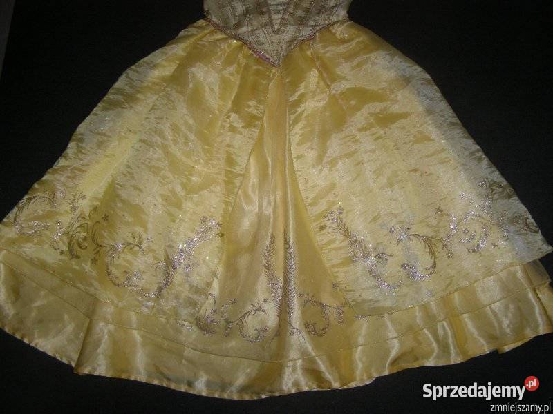 Strój kostium przebranie BELLA PIĘKNA I BESTIA Disney Siedlce sprzedam