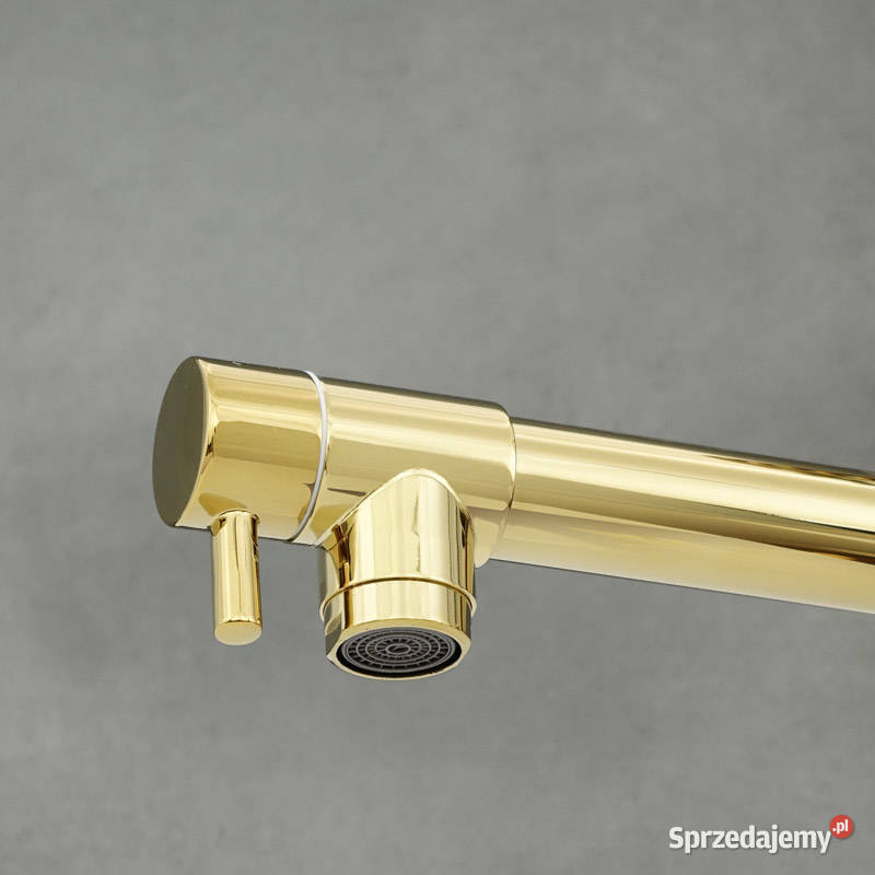 Bateria kuchenna stojąca antyczne złoto BENT Chmielnik