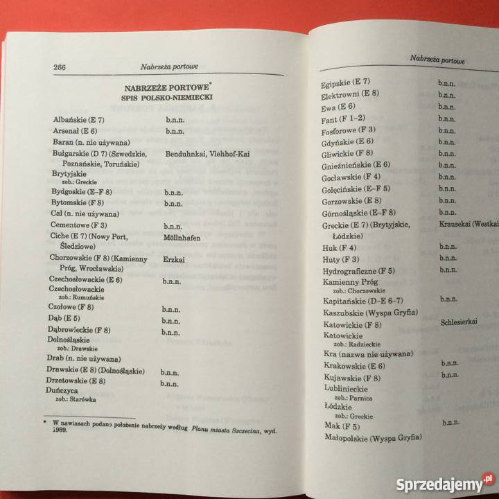 895 PolskoNiemieckie Nazewnictwo Szczecina Szczecin