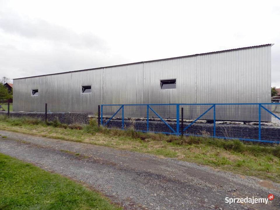 Blaszana montowana hala 208 m Kraków
