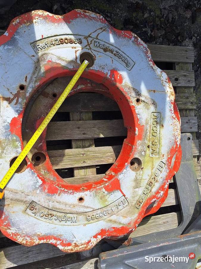 Obciążniki do ciągników MF 250 Maszewo