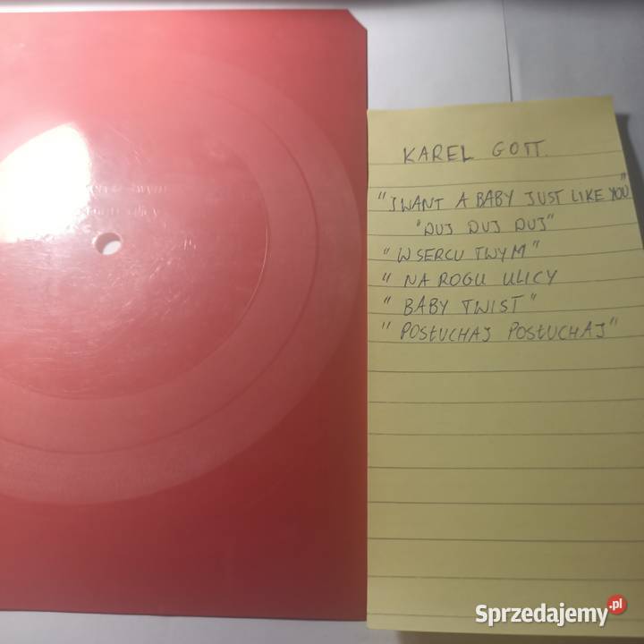 Pocztowka dzwiękowa KAREL GOTT Rybnik