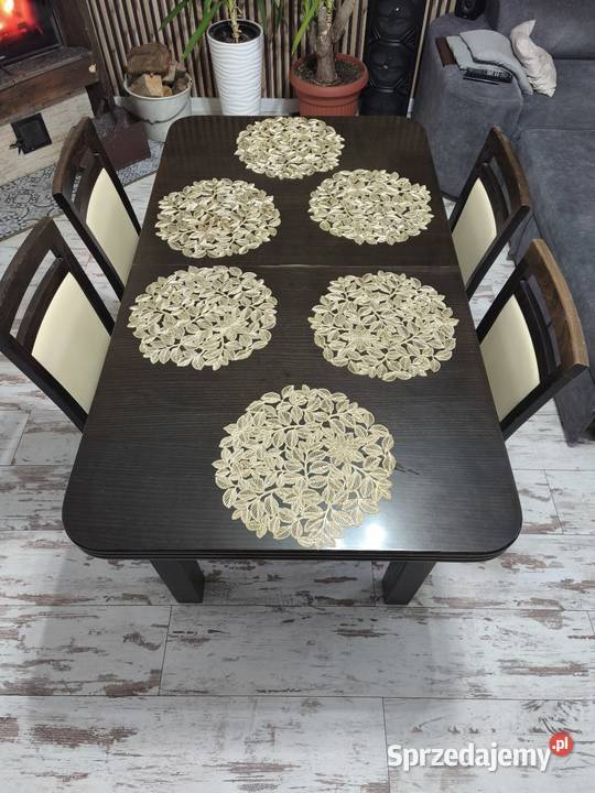 Sprzedam stół i krzesła zachodniopomorskie Gryfice