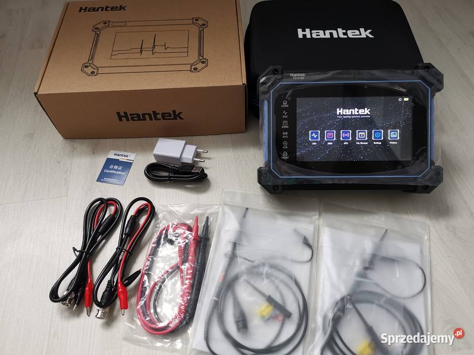 Hantek TO1112D skopometr oscyloskop generator ekran 7cali Gdynia ...