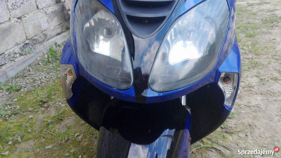 Niebieski skuter kingway barracuda 2008 Nowy Grybów