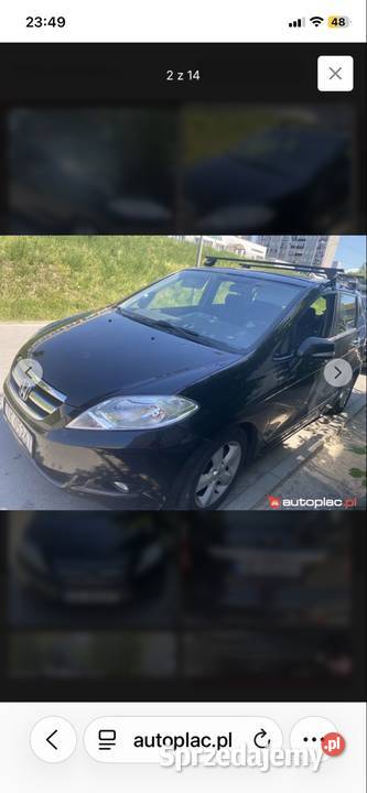 Honda FRV 20 VTEC Instalacja gazowa 6 osobowa Zarejestrowany w Polsce Kielce sprzedam