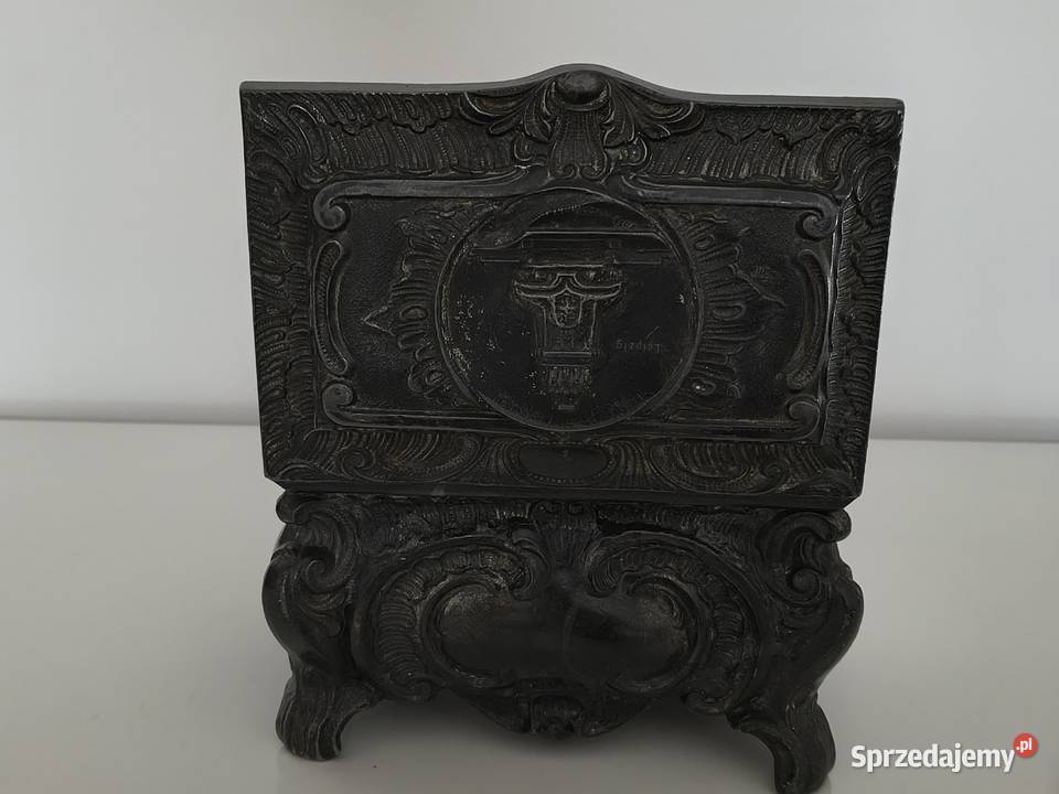 Szkatułka antyk sygnowana Szczecin