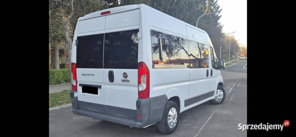 Fiat Ducato 23 zabudowa Gruau 9 oso do przewozu nieuszkodzony sprzedam