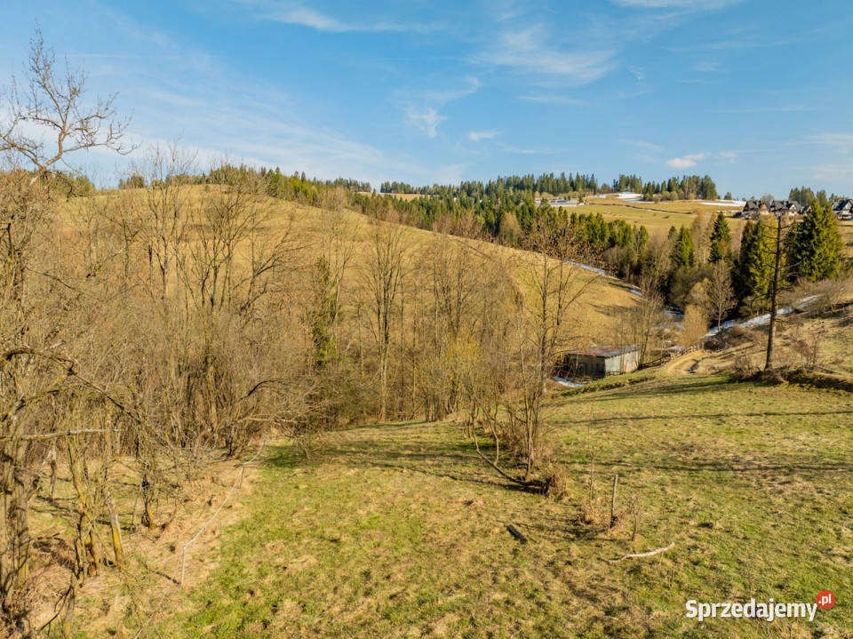 W SIELSKIM KRAJOBRAZIE PODHALA 2317m2 Czarna Góra