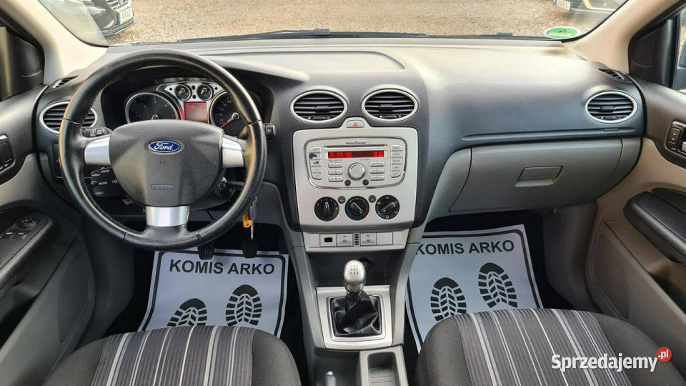 Ford Focus podgrzewana przednia szyba Mk2 Zieleniewo
