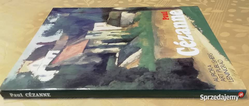 Paul Cezanne Aurora Album w języku angielskim miękka z obwolutą Radom