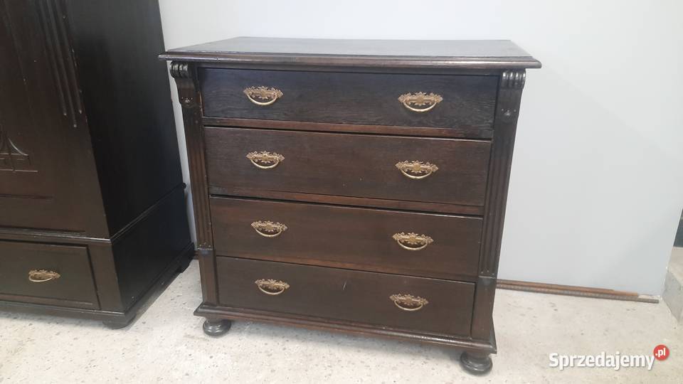 Szafa lite drewno antyk stan Antyki, Sztuka, Kolekcje Opole