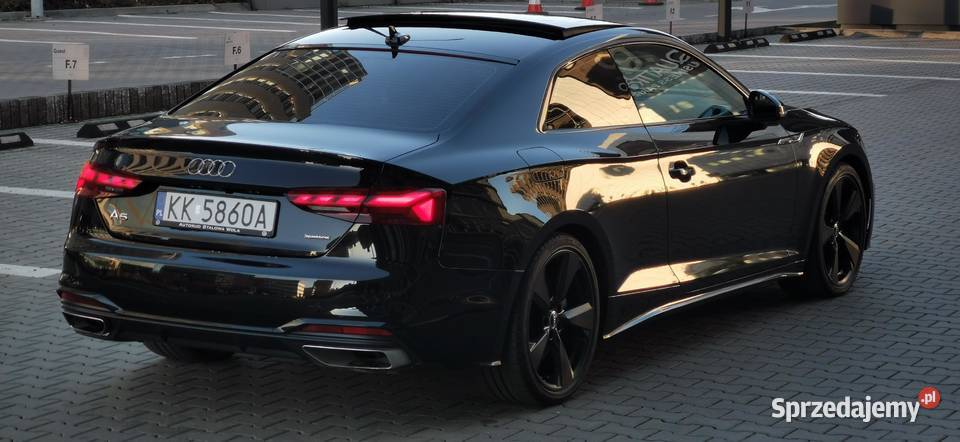 Audi A5 A5 F5 Coupe 2020 20 Tfsi Quattro Bang Rok produkcji 2020 Kraków
