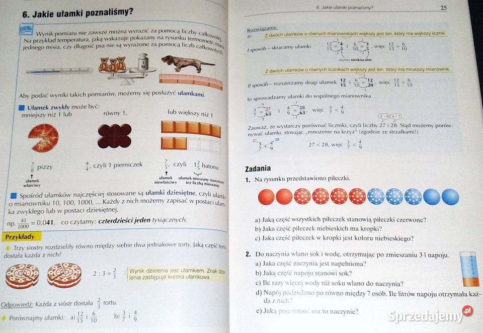 Matematyka 1 Podręcznik z zadaniami M Świst sprzedam